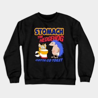 Stomach The Hedgehog Crewneck Sweatshirt